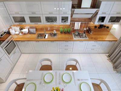 Scandi White Kitchen photo 2